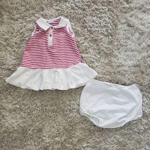24 M Pili Carrera dress with diaper cover